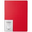 Cozy 114 B5 leather checkered notebookdiaryNotepad Compera time&space account book C8041 red