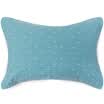 Sanli cotton gauze pillow a 40s combed yarn AB version both positive&negative 78 × 52cm dove feather color