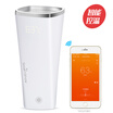 SmartShow one-click temperature control micro-cup can be micro letter control mug 12h thermostatic cup stainless steel business office cup creative coffee cup couple cups i-Touch Plus white
