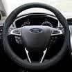 Di Galen Ford dedicated steering wheel cover leather new Mondeo sharp boundary wing tiger Taurus Fox explorer wing Bo car handle set decorative red line
