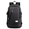Business Water Resistant 17 Inch Laptop Backpack with USB Charging Port Campus College Student School Bag Unisex