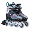Puma lion skates children&39s roller skates adjustable code roller skates straight row round puma club section day tiger CR3 blue S code small code