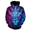 Fashion mens clothing 3D printing ice&fire Hoodie autumn&winter Men Sweater Cotton Size S-6XL