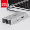 UNITEK Type-C to HDMI card converter Apple MacBook docking station RJ45 network cable interface USB-C30HUB splitter Y-9117SL