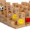 Mukai baby 100 double-sided beech animal encyclopedia of dominoes children&39s puzzle wooden toy MGY00500