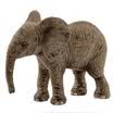 Schlech Schleich German brand hand-painted animal wildlife color simulation animal model 3-year-old children puzzle teaching aids - African elephant SCHC14763
