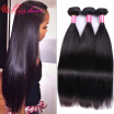 7A Virgin Hair Malaysian Straight Hair 4 Bundles Queen Hair Products Cheap Bundles Malaysian Virgin Hair Straight Bundles