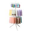 Ou Runzhe drying rack balcony stainless steel baby diapers towel rack baby drying rack multifunctional 360-degree rotatable drying racks