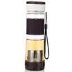 Green beads lvzhu 600ml portable anti-hot leak-proof travel movement filter plastic cups PC503 brown