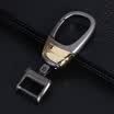 Huashi Automobile Metal Keychain Men&Women Waist Simple Pendant Creative Couple Gift Car Keychain Pearl Black