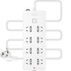 Intermaner socket plug-in switch wiring harness line plug-in creative tow line power converter 8 bits 3 m