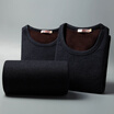 Palladium Duo warm underwear men&women plus velvet thick autumn clothes Qiu pants men&women suits the German cashmere thermal underwear suit men models - Crimson L