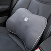 Free car lumbar back pad car car with memory cotton lumbar pillow rock lime