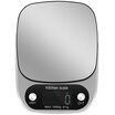 Baijie baking scale kitchen scale electronic scale precision home mini scale 3kg C305-3KG silver