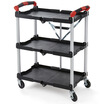 SANTO 85-188-CN Multi-functional folding service cart Removable tool cart Flatbed cart