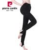 Pierre Cardin Leggings widened to increase the 1800D plus velvet thicker leggings pregnant women section of the plump plus soft pull velvet warm pants black all worn