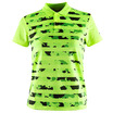 Li Ning LI-NING Childrens Junior Badminton Game Tops Quick-drying T-shirt Sportswear Short-sleeved Lapel Childrens Wear AAYK144-2 Bright Neon 140 yards