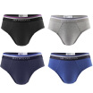 Seven wolves underwear men&39s underwear briefs waist light breathable sports shorts 4 gift box 97117 XL