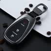 Digaron 17 Chevrolet Explorer Special Metal Key Shell Cruze Mai Rui Bao XL Kemaluo Cool Car Key Case Leather Keychain Platinum Grey