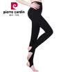 Pierre Cardin warm pants female plus velvet thickening 1800D long legs beautiful buttocks diamonds V crotch times heat satisfied fast hot velvet soft brushed warm underwear black uniform