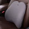 MUBO car waist memory foam pillow car office waist pillow gray