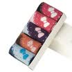 Antarctic Nanjiren ladies rabbit wool socks thick warm socks 5 double gift box bear head code