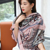 STORY Of SHANGHAI Women&39s scarves Autumn&winter warm scarves Shawl leaves Totem army green