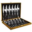 Jingdong supermarket Jilui chopsticks spoon knife&fork 24 sets of spoon fork knife tableware set CZ5050