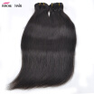 Ishow Hot Selling Hair Clip Brazilian Straight Virgin Hai Extensions 7Pcs Set Natural Black Color of Human Hair