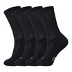 MD men&39s socks bamboo pulp fiber thickened casual stockings mesh breathable comfort not boring feet black 4 double code