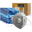 Favorable mask KN95 filter anti-fog haze PM25 with breathing valve activated carbon masks 8650VC 30 Pack
