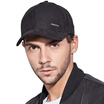 Lan Shiyu M0321 solid color casual baseball cap men&39s tide cap suede hat black