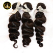 Kason Malaysian Virgin Hair Loose Wave 3 Bundles Human Hair Weave Natural Black Color Free Shipping