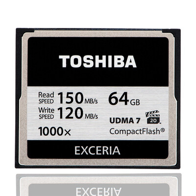 Toshiba (TOSHIBA) EXCERIA CF-карта 64G экстремальная мгновенное скорость чтение 150M 120M +1000 скорости записи / ВПГ-20
Toshiba (TOSHIBA) EXCERIA CF-карта 64G экстремальная мгновенное скорость чтение 150M 120M +1000 скорости записи / ВПГ-20