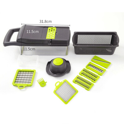 Household Vegetables Artifact Slicer Kitchen Multi-Purpose Potato Wire Household Non-slip Sliced Cutting Machine Grater
Household Vegetables Artifact Slicer Kitchen Multi-Purpose Potato Wire Household Non-slip Sliced Cutting Machine Grater