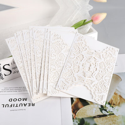 White 10pcs Vertical Laser Cut Butterfly Invitations Cards Kits for Wedding Bridal Shower Birthday Anniversary Party
White 10pcs Vertical Laser Cut Butterfly Invitations Cards Kits for Wedding Bridal Shower Birthday Anniversary Party
