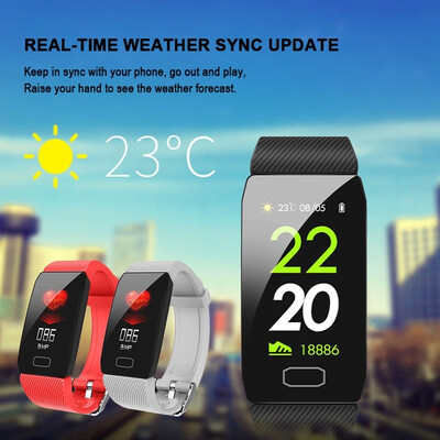 Bluetooth Smart Wristband Sports Watch Heart Rate Blood Pressure Blood Oxygen Monitor Fitness Tracker
Bluetooth Smart Wristband Sports Watch Heart Rate Blood Pressure Blood Oxygen Monitor Fitness Tracker