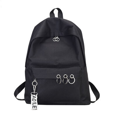 Joker practical canvas backpack large capacity fashion backpack casual light ladies bag hoop ribbon decoration female backpack
Joker practical canvas backpack large capacity fashion backpack casual light ladies bag hoop ribbon decoration female backpack