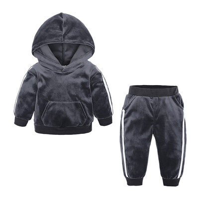 Autumn Baby Boy Girl Long Sleeve Stripe Print Hoodie Sweatshirt TopsPants Trouser Costume Set 2019
Autumn Baby Boy Girl Long Sleeve Stripe Print Hoodie Sweatshirt TopsPants Trouser Costume Set 2019