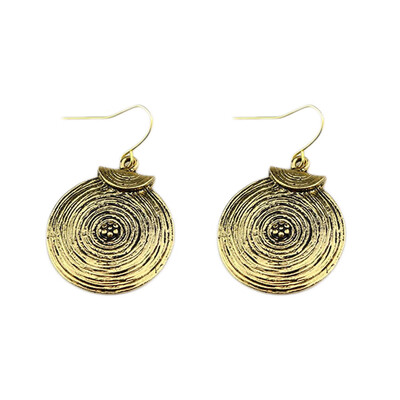 Earrings Circular Carved Corrugated New Vogue Usable Popular Luxury Earrings Ear Nail
Earrings Circular Carved Corrugated New Vogue Usable Popular Luxury Earrings Ear Nail