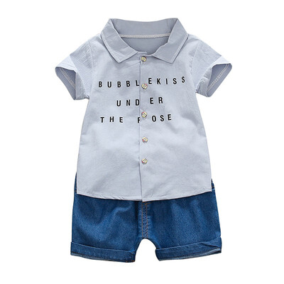 Kids Boys Clothes Summer Short Sleeve Letter Print Tops Blouse T-shirtShorts Children Casual Outfits Sets
Kids Boys Clothes Summer Short Sleeve Letter Print Tops Blouse T-shirtShorts Children Casual Outfits Sets