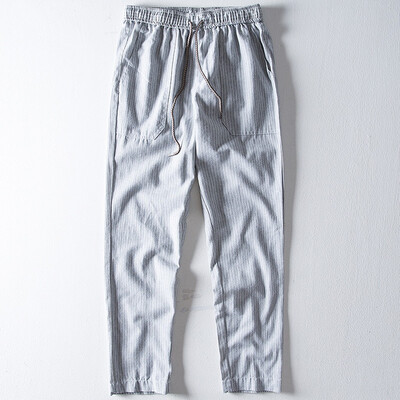 Gobestart Fashion Men Casual Ethnic Style Striped Cotton Linen Long Pants Casual Trousers
Gobestart Fashion Men Casual Ethnic Style Striped Cotton Linen Long Pants Casual Trousers