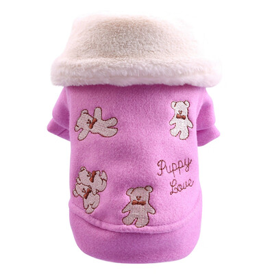 Pet Autumn Winter Warm Clothes Dog Thickening Lapel Coat With White Fluffy Collar Dog Clothes For Small Dogs Ubranka Dla Psa
Pet Autumn Winter Warm Clothes Dog Thickening Lapel Coat With White Fluffy Collar Dog Clothes For Small Dogs Ubranka Dla Psa