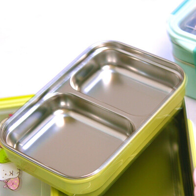 Lunch Box Japanese-style Stainless Steel Insulated Lunch Box Double-layer Rectangular Lunch Box Partition Bento Box
Lunch Box Japanese-style Stainless Steel Insulated Lunch Box Double-layer Rectangular Lunch Box Partition Bento Box