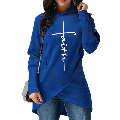 Fashion Women Hoodie Faith Letter Print Asymmetric Casual Loose Coat Pullover Sweatshirts Hooded Tops
Fashion Women Hoodie Faith Letter Print Asymmetric Casual Loose Coat Pullover Sweatshirts Hooded Tops