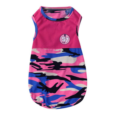 Pet Dog Clothes Spring&Summer Costume Camouflage Cotton Sleeveless T-shirt Breathable Vest for Small Medium Large Dogs
Pet Dog Clothes Spring&Summer Costume Camouflage Cotton Sleeveless T-shirt Breathable Vest for Small Medium Large Dogs