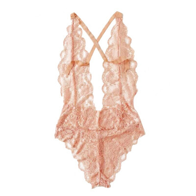 Sexy Hanging Neck Perspective Bodysuit Lace Exotic Temptation Halter Erotic Lingerie
Sexy Hanging Neck Perspective Bodysuit Lace Exotic Temptation Halter Erotic Lingerie