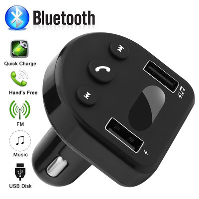 〖Follure〗Car MP3 Player Music Player FM Transmitter Dual USB Car Charger Bluetooth U Disk
〖Follure〗Car MP3 Player Music Player FM Transmitter Dual USB Car Charger Bluetooth U Disk