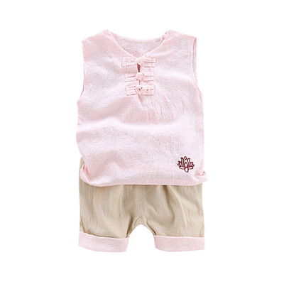 Summer Children Chinese Style Clothes Baby Boys Casual Sleeveless Floral Print Vest TopsShorts 2pcs Costume Set
Summer Children Chinese Style Clothes Baby Boys Casual Sleeveless Floral Print Vest TopsShorts 2pcs Costume Set