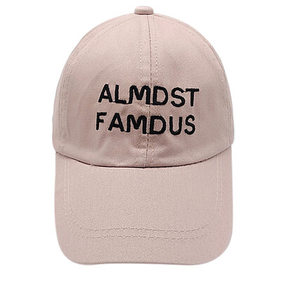 Baby Solid Color Letters ALMOST FAMOUS Baseball Cap Kids Adjustable Breathable Visor Hats
Baby Solid Color Letters ALMOST FAMOUS Baseball Cap Kids Adjustable Breathable Visor Hats